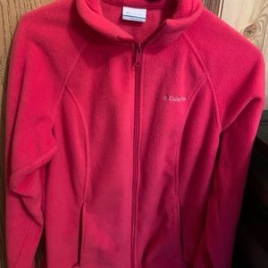 Pink Columbia zip up